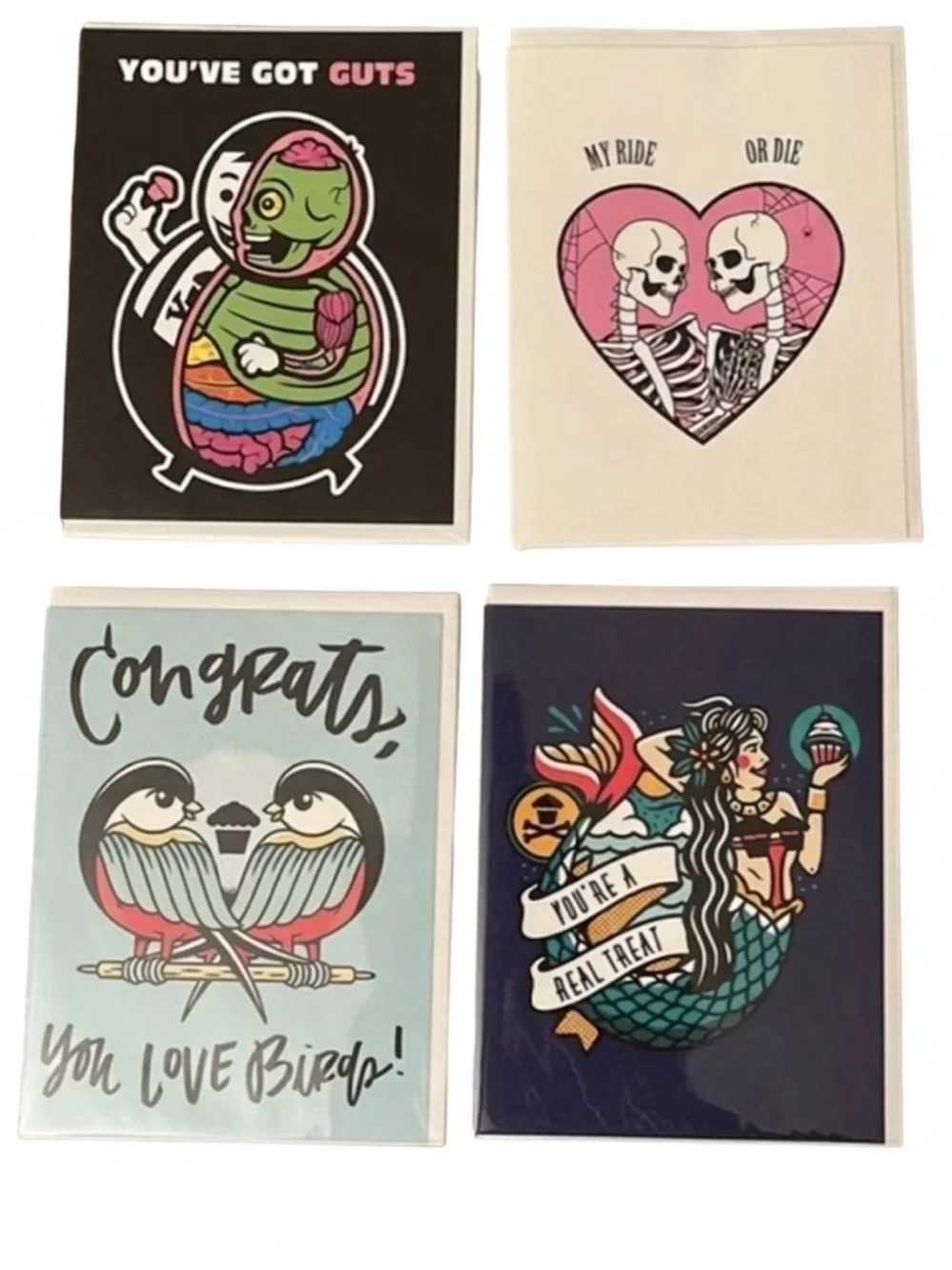 NWT Johnny Cupcakes Greeting Cards Set